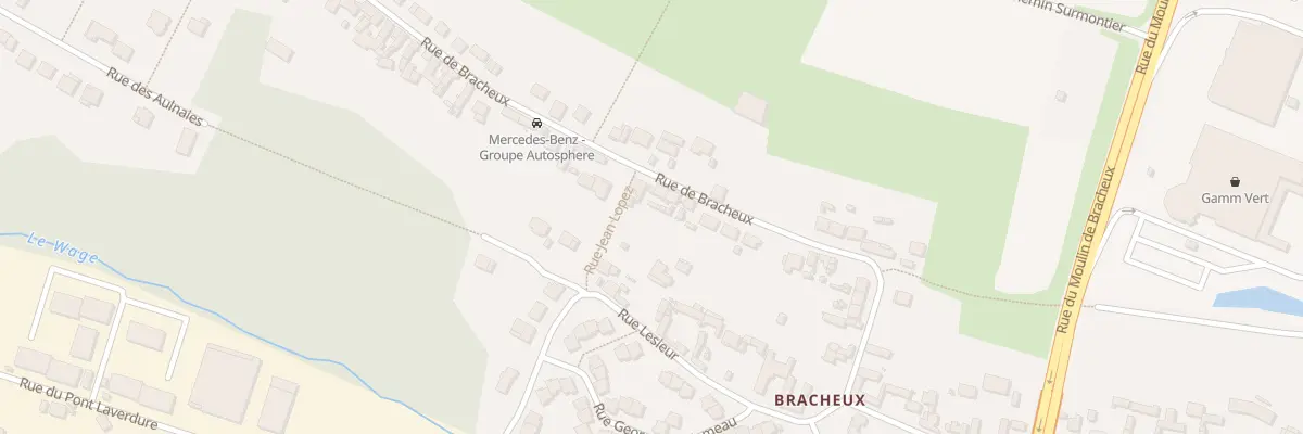 Plan du 56 Rue de Bracheux à Beauvais
