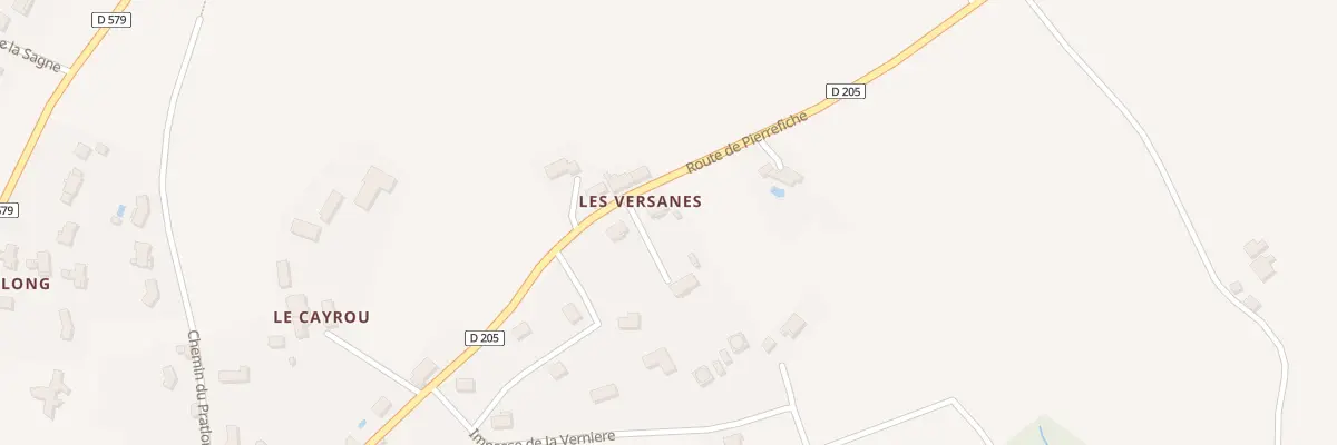 Plan du 5214 La Verniere à Sonnac