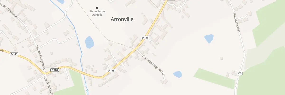 Plan du 3 Crs des Coquelicots à Arronville
