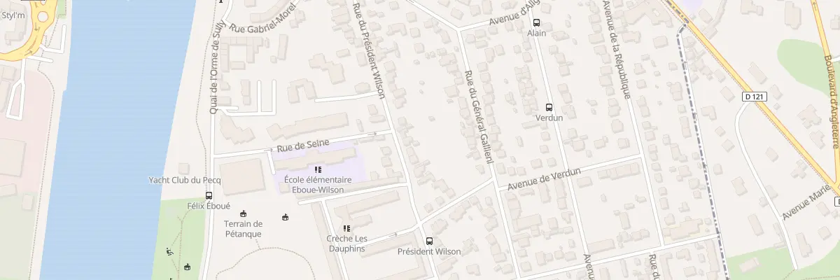Plan du 29 Rue du Président Wilson au Pecq