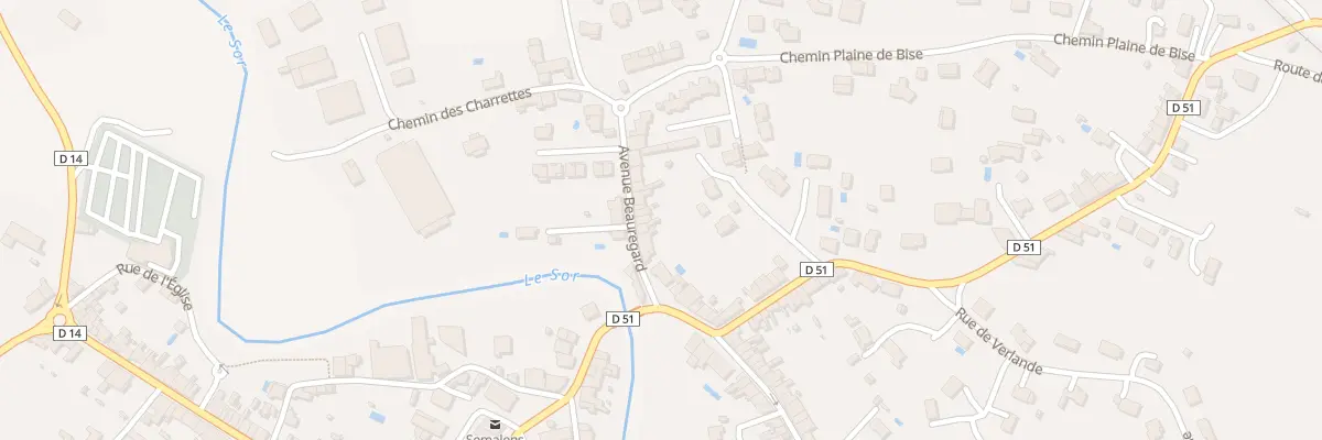 Plan du 4 Av de Beauregard à Sémalens