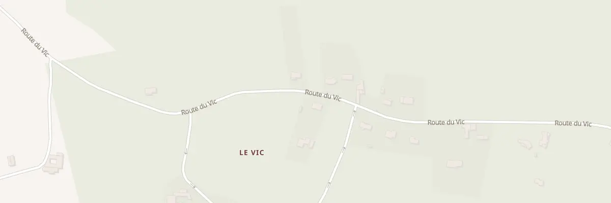 Plan du 33 Rte du Vic à Monestiés