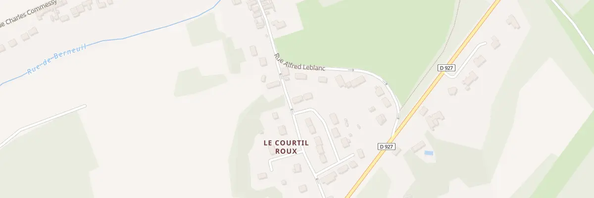 Plan du 28 Rue du Courtil Roux à Allonne