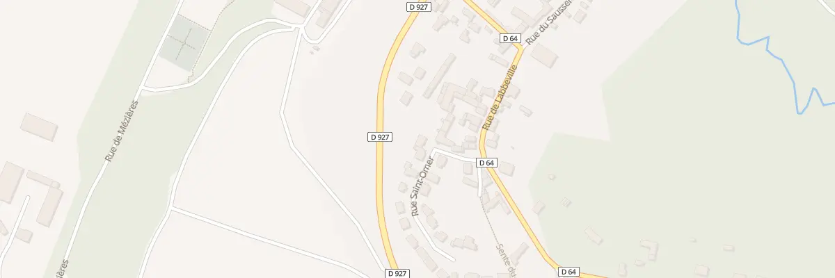 Plan du 2 Rue de St Omer à Vallangoujard