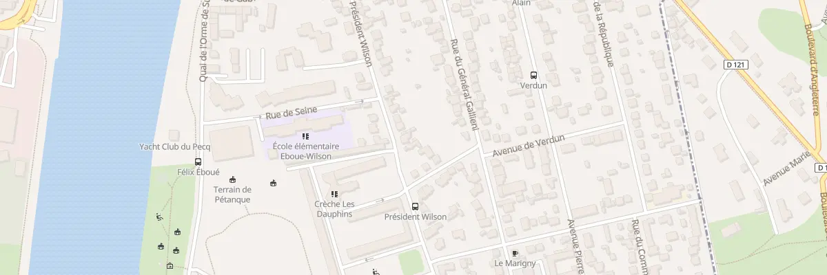 Plan du 35 Rue du Président Wilson au Pecq