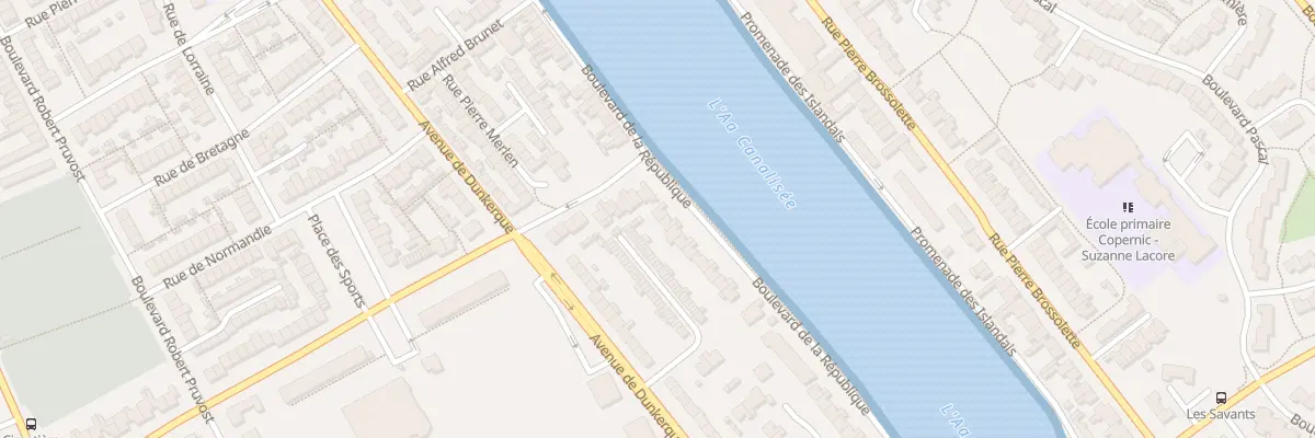 Plan du 45 Bd de la République à Grand-Fort-Philippe