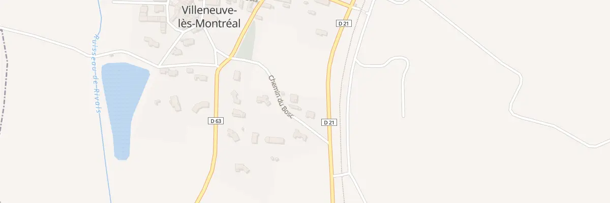 Plan du 5054 Le Bosc à Villeneuve-lès-Montréal