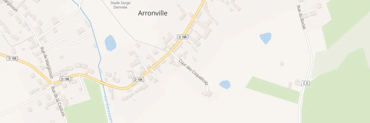 Plan du 4 Cour des Coquelicots à Arronville
