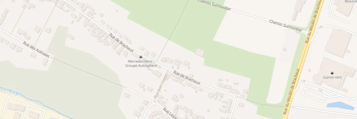 Plan du 57 Rue de Bracheux à Beauvais