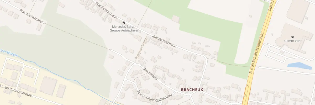 Plan du 60 Rue de Bracheux à Beauvais
