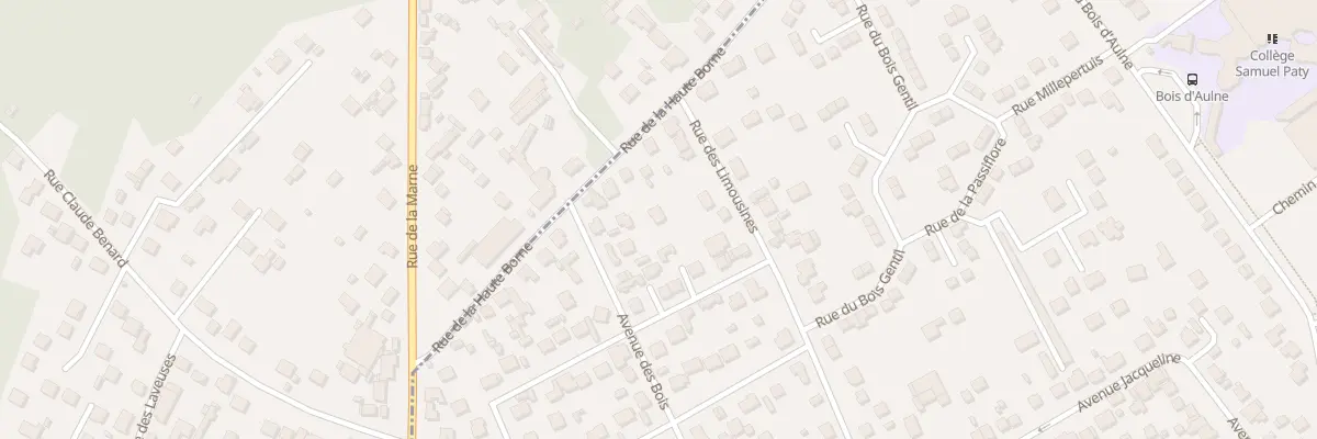 Plan du 18B Rue de la Haute Borne à Conflans-Sainte-Honorine