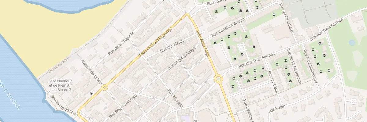 Plan du 46 Rue Roger Salengro à Gravelines