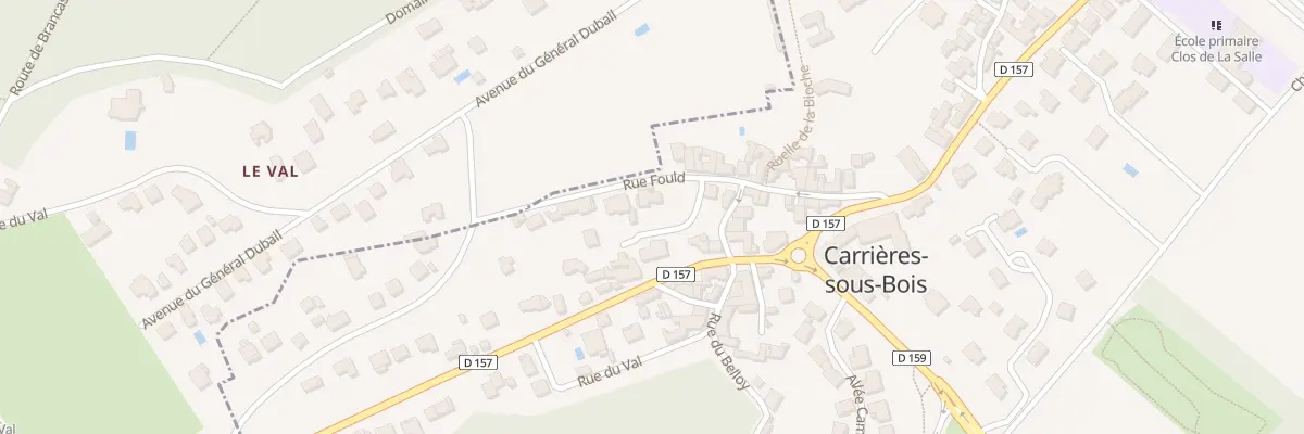 Plan du 9B Rue Fould au Mesnil-le-Roi