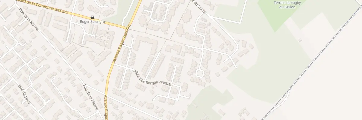 Plan du 83 All des Bergeronnettes à Éragny-sur-Oise