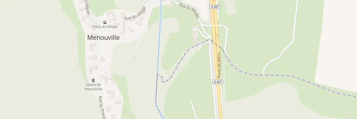 Plan du 5007 Au Dessus du Moulin à Menouville