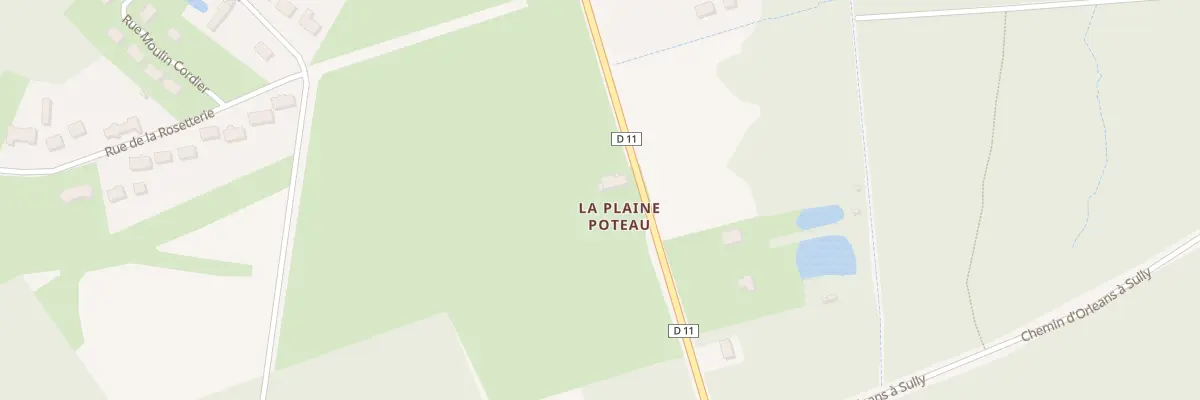 Plan du 380 Rte de Fay-aux-loges à Traînou