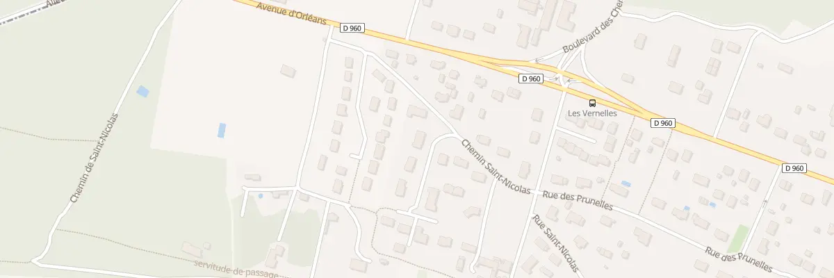 Plan du 4 Imp des Merisiers à Saint-Denis-de-l’Hôtel
