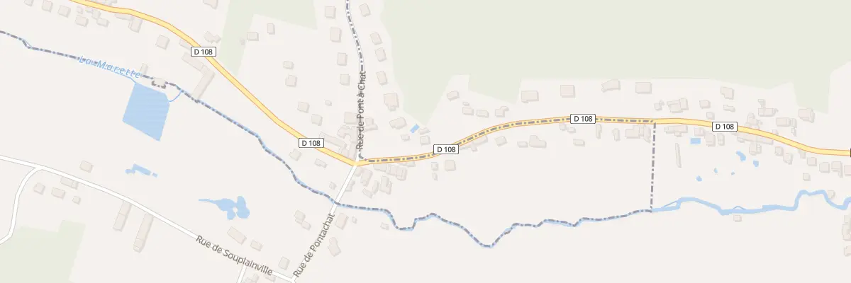 Plan du 34 Rue de la Libération à Saclas