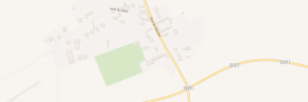 Plan du 16 Rue du Moulin à Saisseval