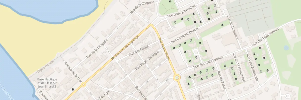 Plan du 43 Rue Roger Salengro à Gravelines
