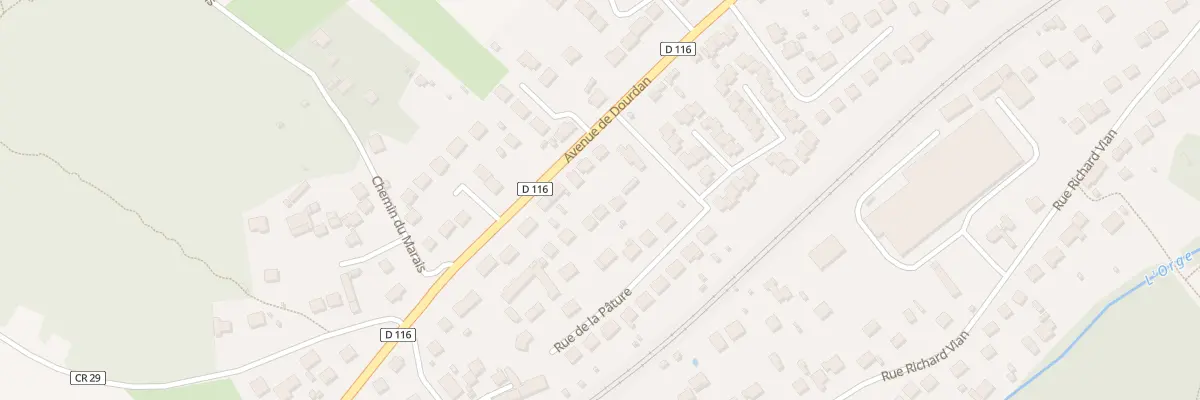Plan du 61B Av de Dourdan à Saint-Chéron