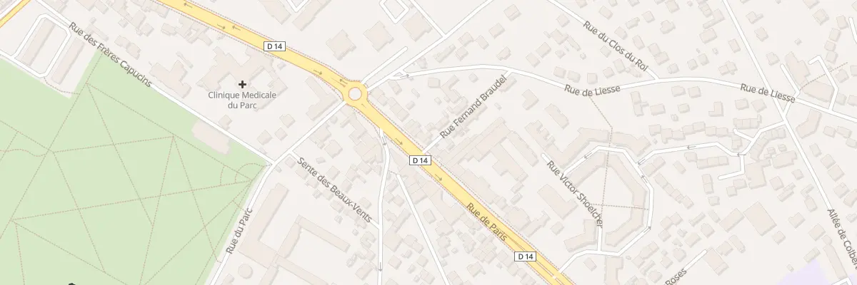 Plan du 17B Rue de Paris à Saint-Ouen-l’Aumône