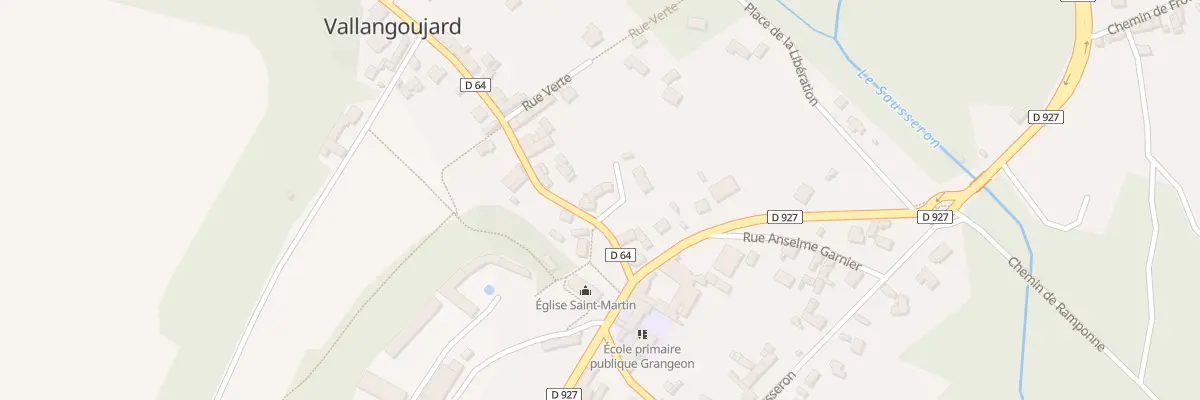 Plan du 1 Che de la Fontaine aux Bruyere à Vallangoujard