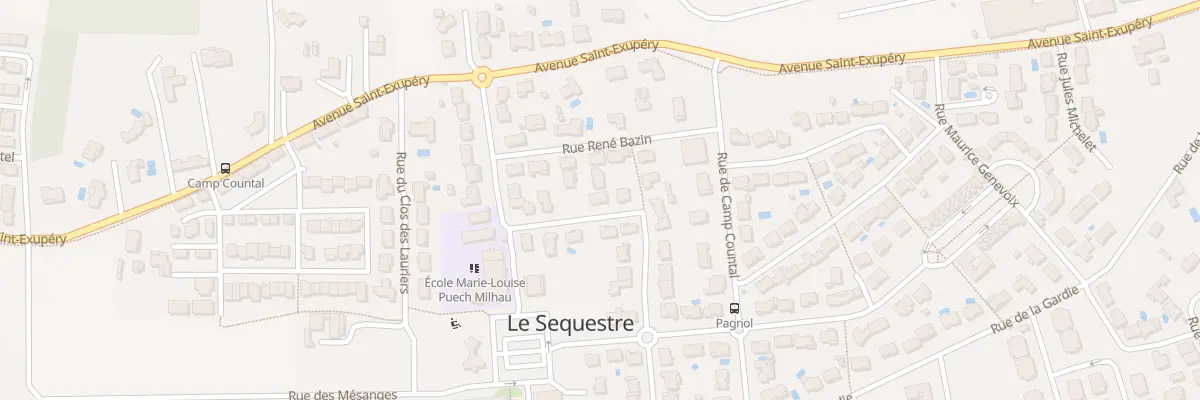 Plan du 8 Rue Francis Carco au Sequestre