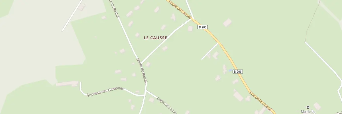 Plan du 99 Rte du Petit Calvaire à Saint-Félix
