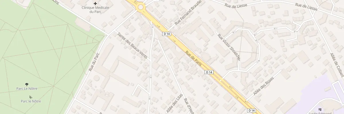 Plan du 7 Rue d’Herblay à Saint-Ouen-l’Aumône