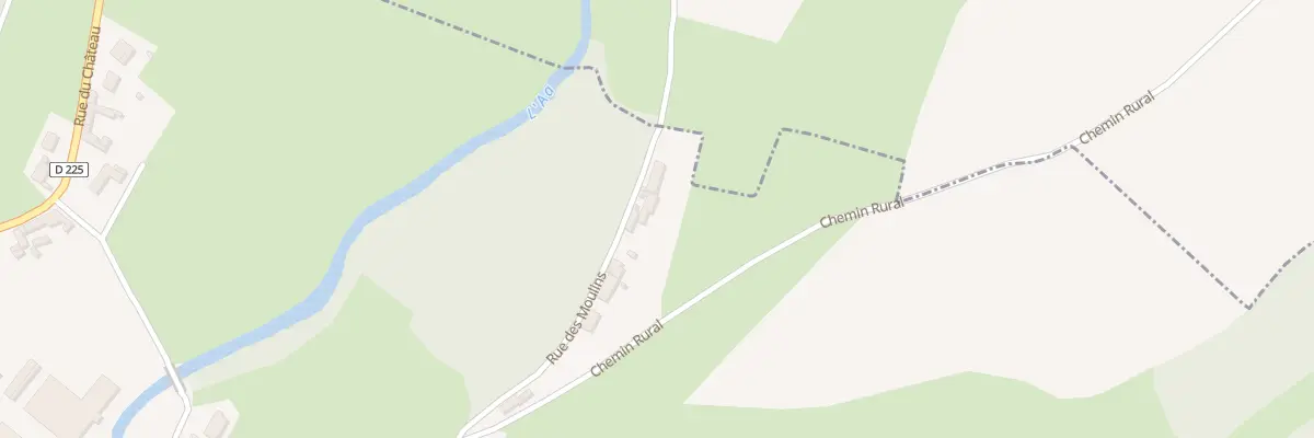 Plan du 44 Rue des Moulins à Saint-Martin-d’Hardinghem