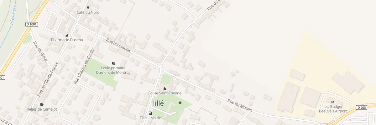 Plan du 27 Rue du Moulin à Tillé
