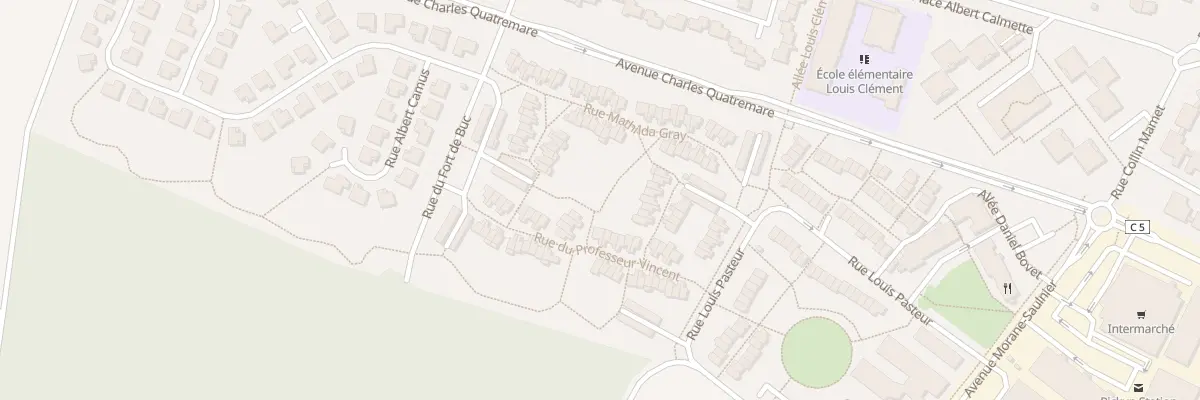 Plan du 40 Rue Mathilda Gray à Buc