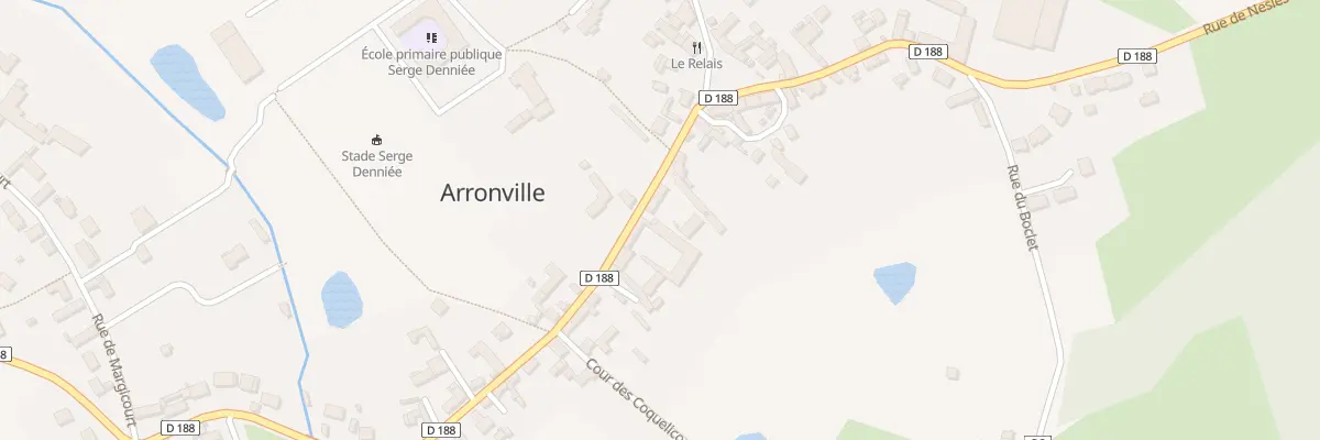 Plan du 64 Rue Emmanuel d’Astier à Arronville