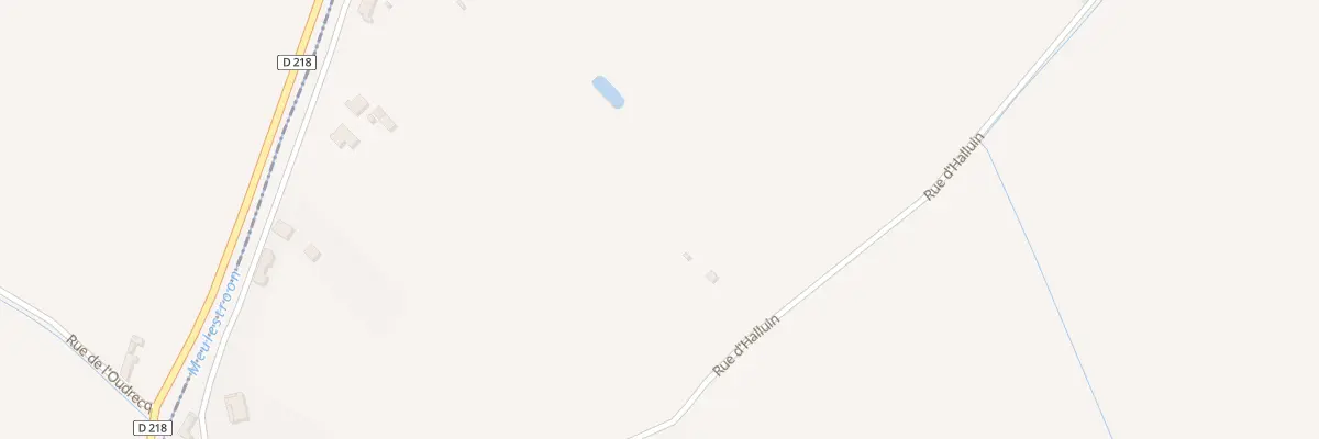 Plan du 5277 Rue d’Halluin à Polincove
