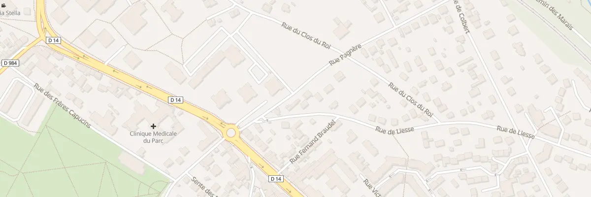 Plan du 1 Rue de Liesse à Saint-Ouen-l’Aumône