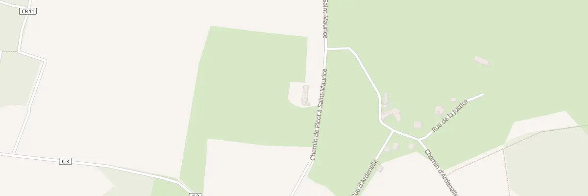 Plan du 2 Che de Picot à Saint-Maurice-Montcouronne