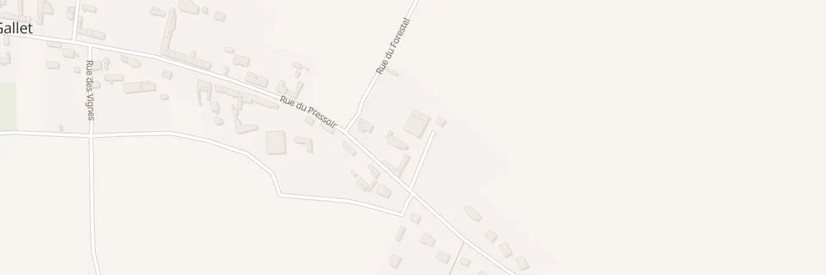 Plan du 29 Rue du Pressoir au Gallet