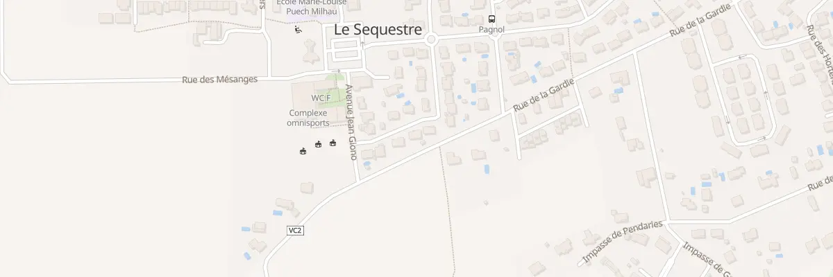 Plan du 7 Rue André Malraux au Sequestre
