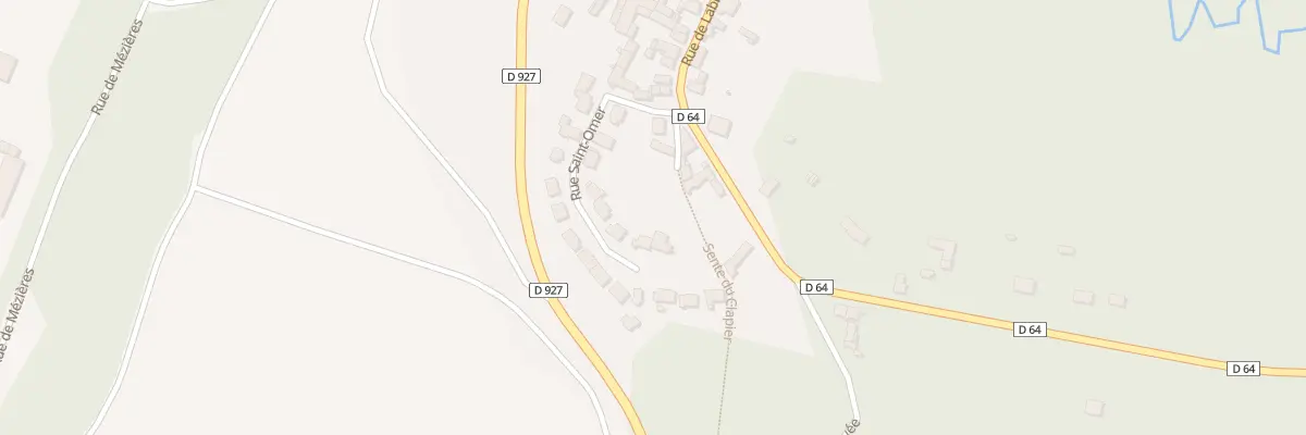 Plan du 15 Rue de St Omer à Vallangoujard