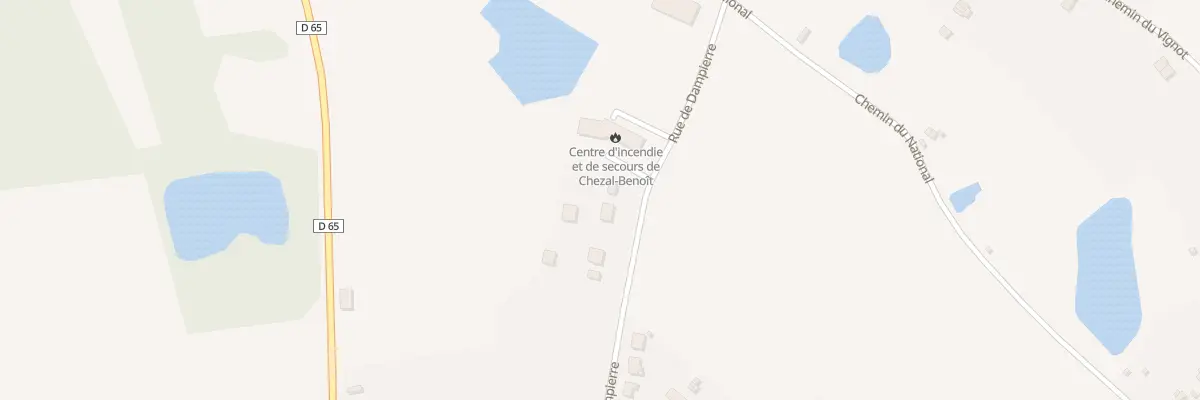 Plan du 19 Rue de Dampierre à Chezal-Benoît