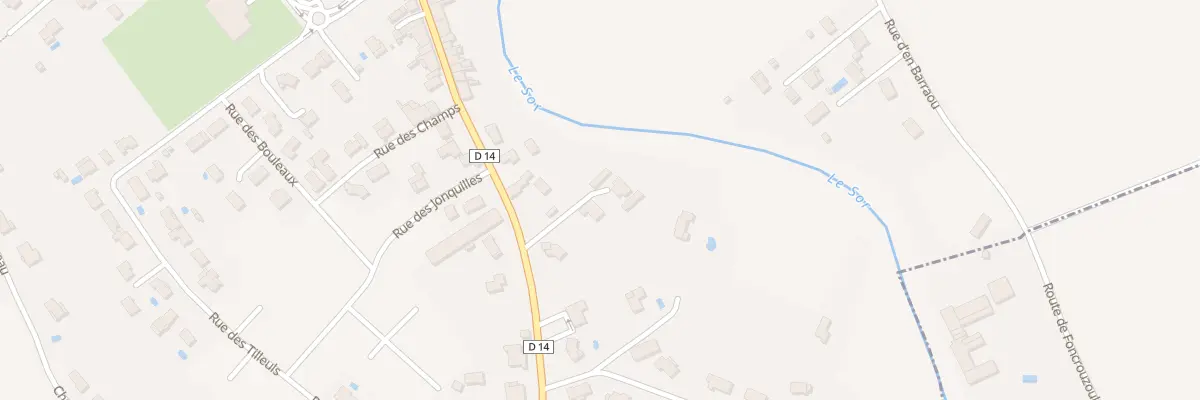 Plan du 65 Rue du Théron à Sémalens