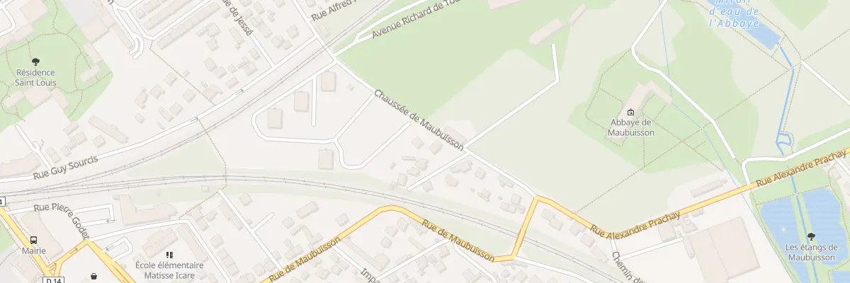 Plan du 13 Chs de Maubuisson à Saint-Ouen-l’Aumône