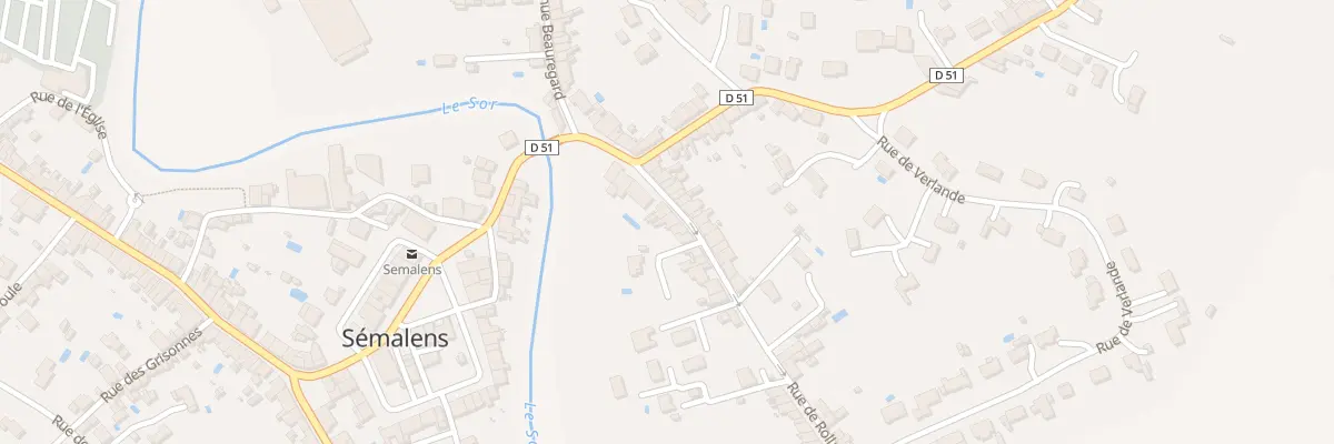 Plan du 6 Rue de Rollande à Sémalens
