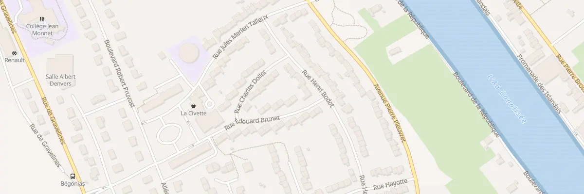 Plan du 2 Rue Édouard Brunet à Grand-Fort-Philippe