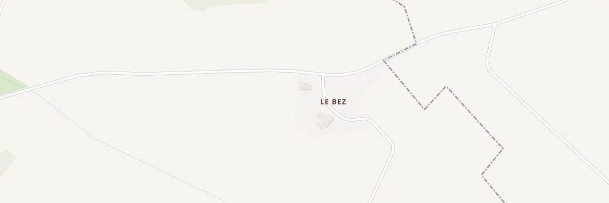 Plan du 5161 Le Bez à Cuq