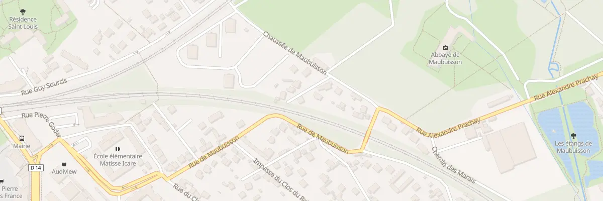 Plan du 3 All Blanche de Castille à Saint-Ouen-l’Aumône
