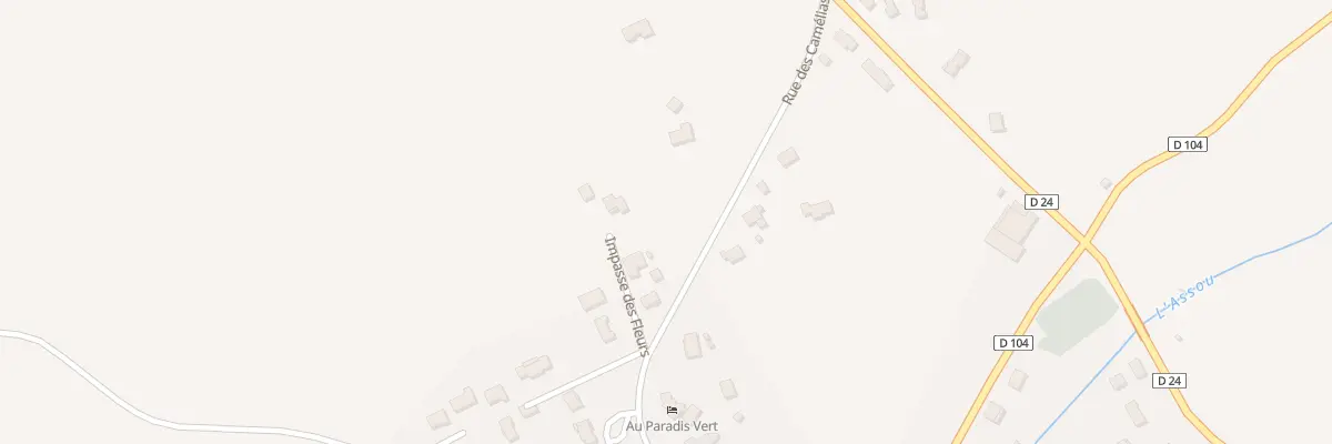 Plan du 35 Rue des Camélias à Laboutarie