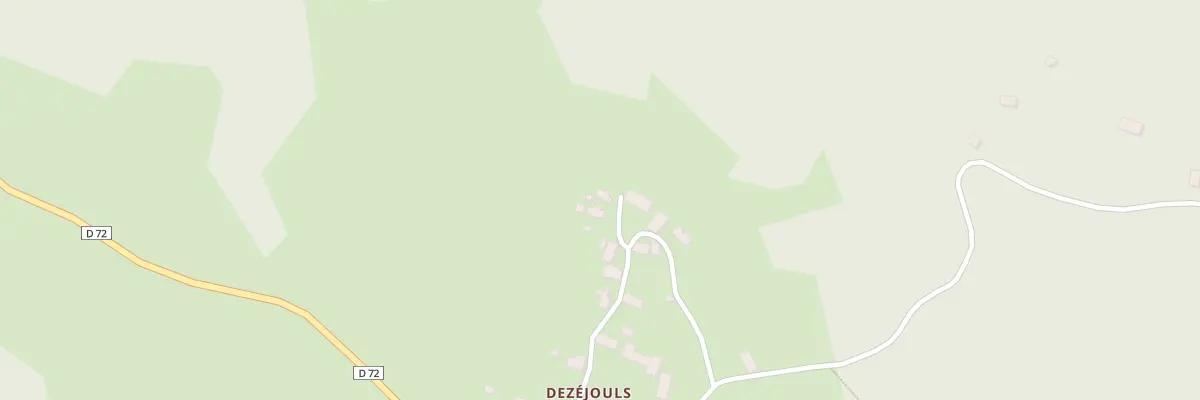 Plan du 23 Dezejoul à Auriac