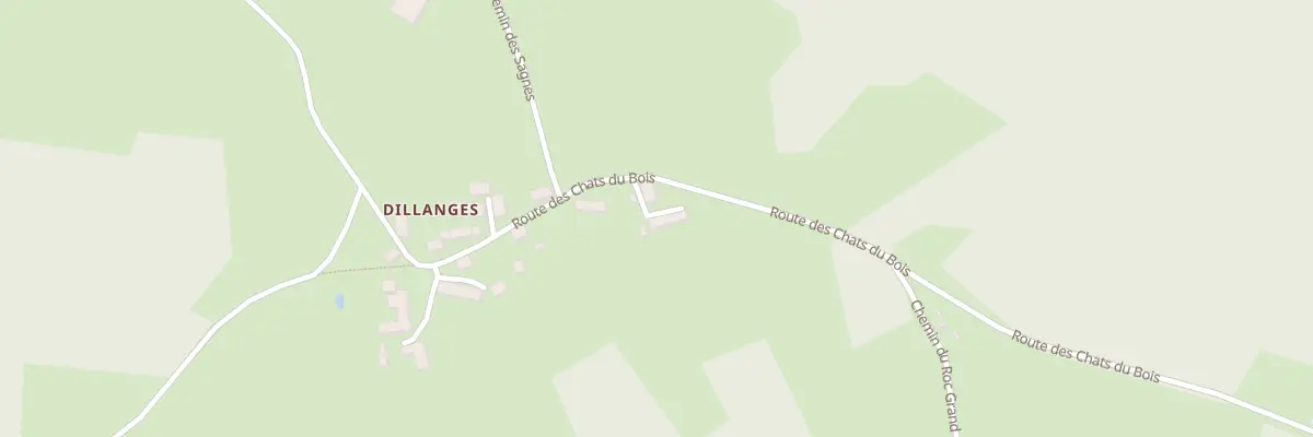 Plan du 5093 Les Dillanges à Marcillac-la-Croisille